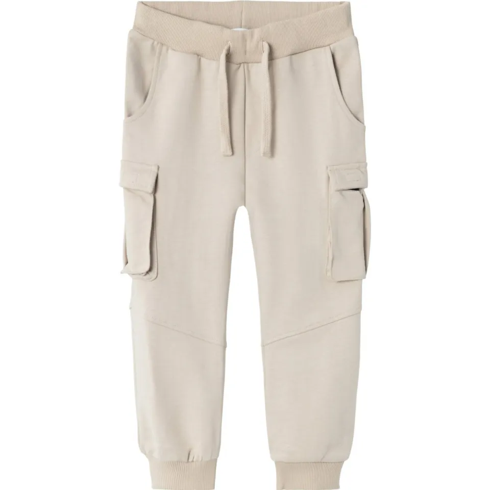 NAME IT MINI joggingbroek NMNOLI beige, foto 2