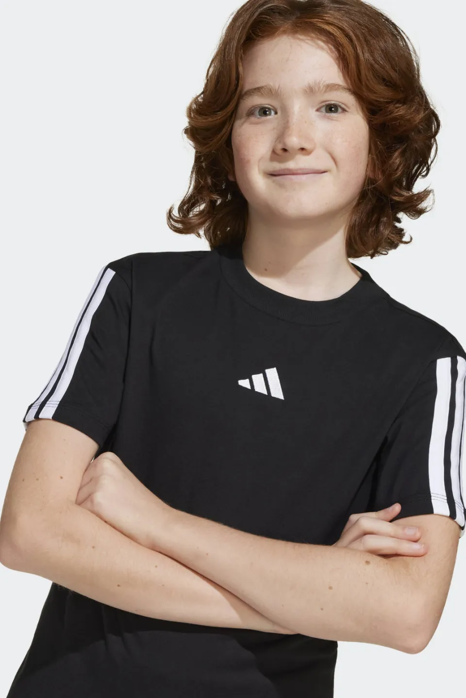 Adidas 3-Stripes t-shirt zwart, foto 6