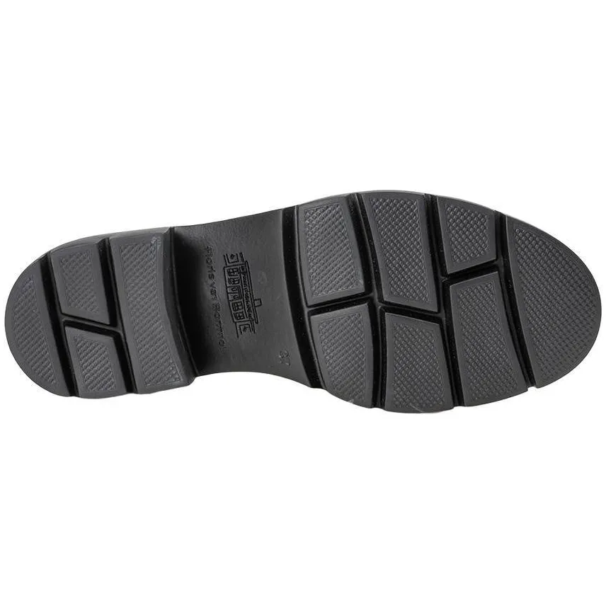 Floris Van Bommel Maddi 03.00 suède veterschoenen met blokhak en profielzool - taupe, foto 5