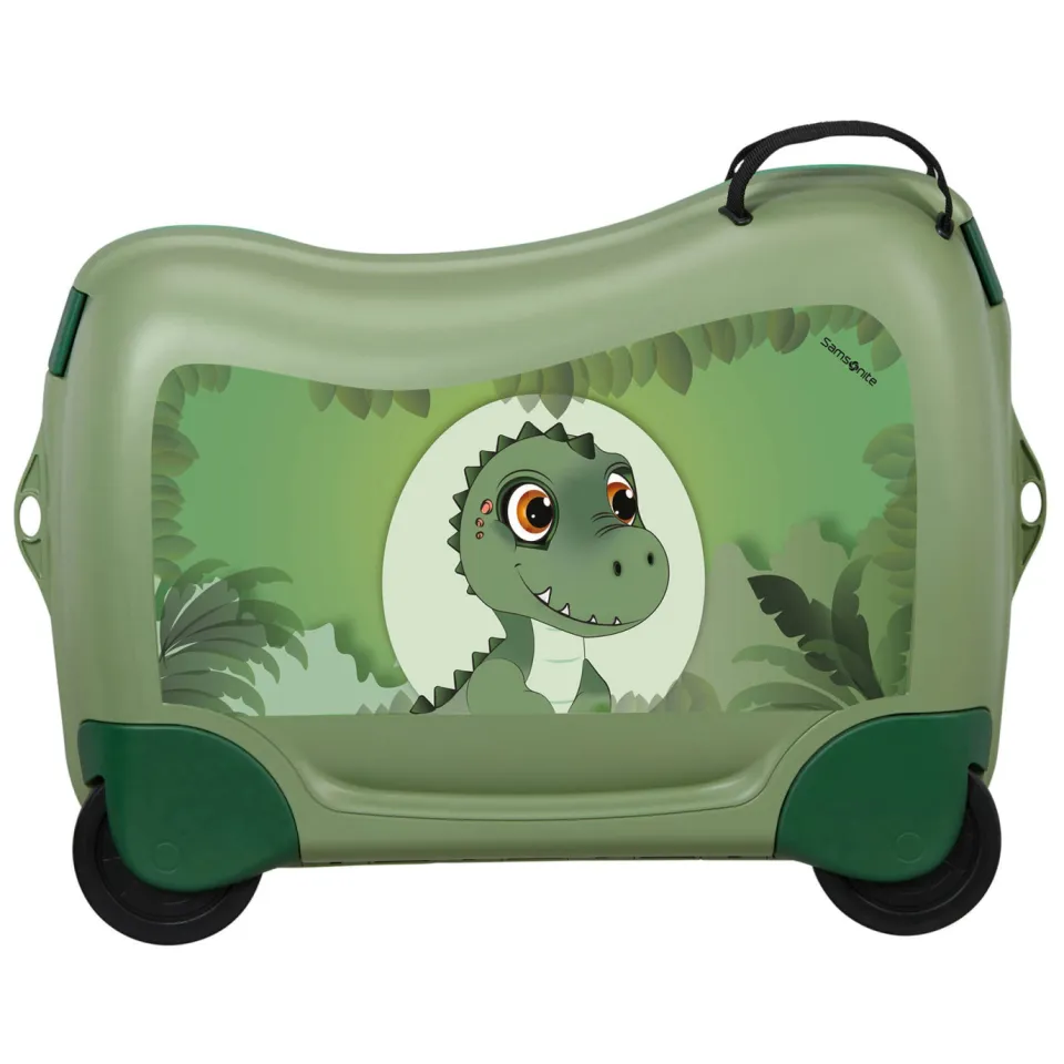 Samsonite Dream2Go Ride-On Dino Rex kinderkoffer groen