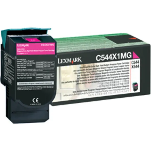 Lexmark C544X1MG Toner Magenta Extra hoge capaciteit