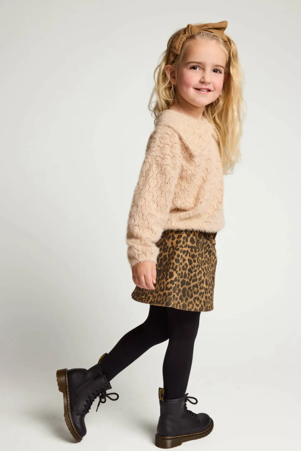 LOOXS little oversized sweater - ecru