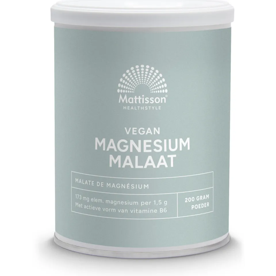 Mattisson HealthStyle Magnesium Malaat poeder, foto 2