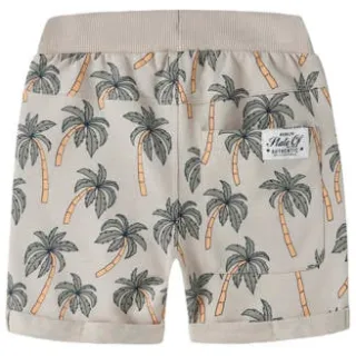 NAME IT MINI sweatshort met print beige, foto 3