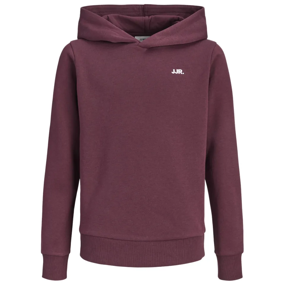 JJ Rebel JUNIOR rechtvallende hoodie - wijnrood, foto 2