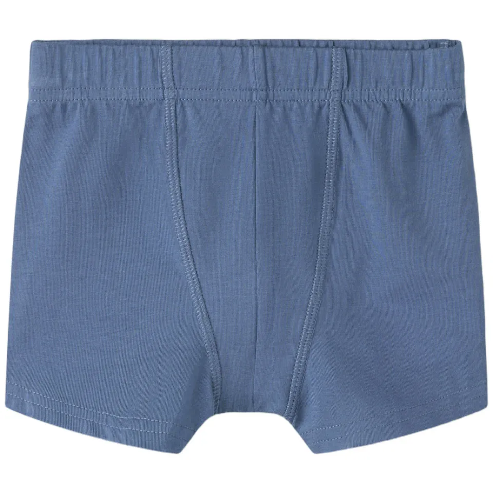NAME IT MINI boxershorts met print set van 3 grijsgroen Grijsgroen/blauw