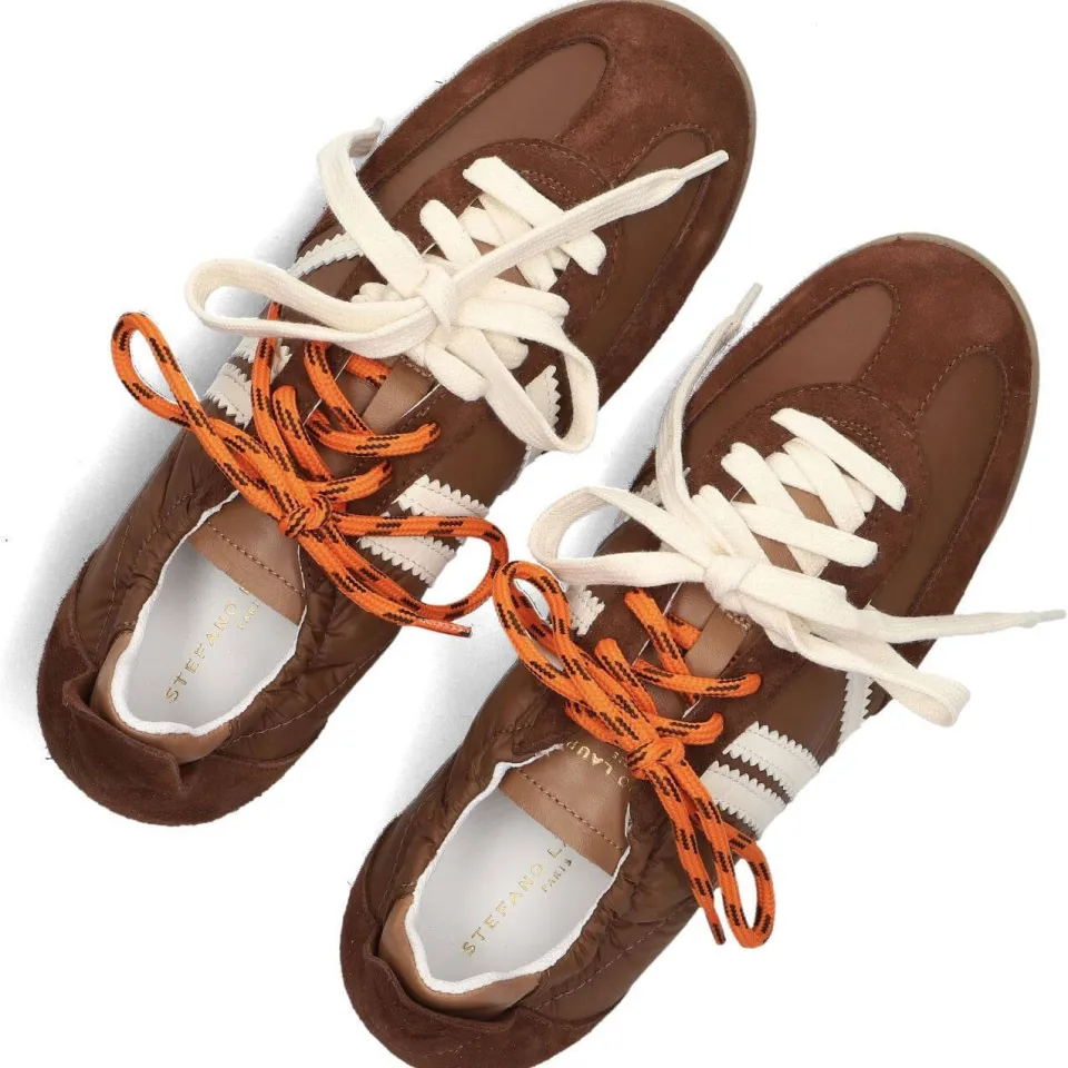 Stefano Lauran Sneakers 1back107 Bruin, foto 4