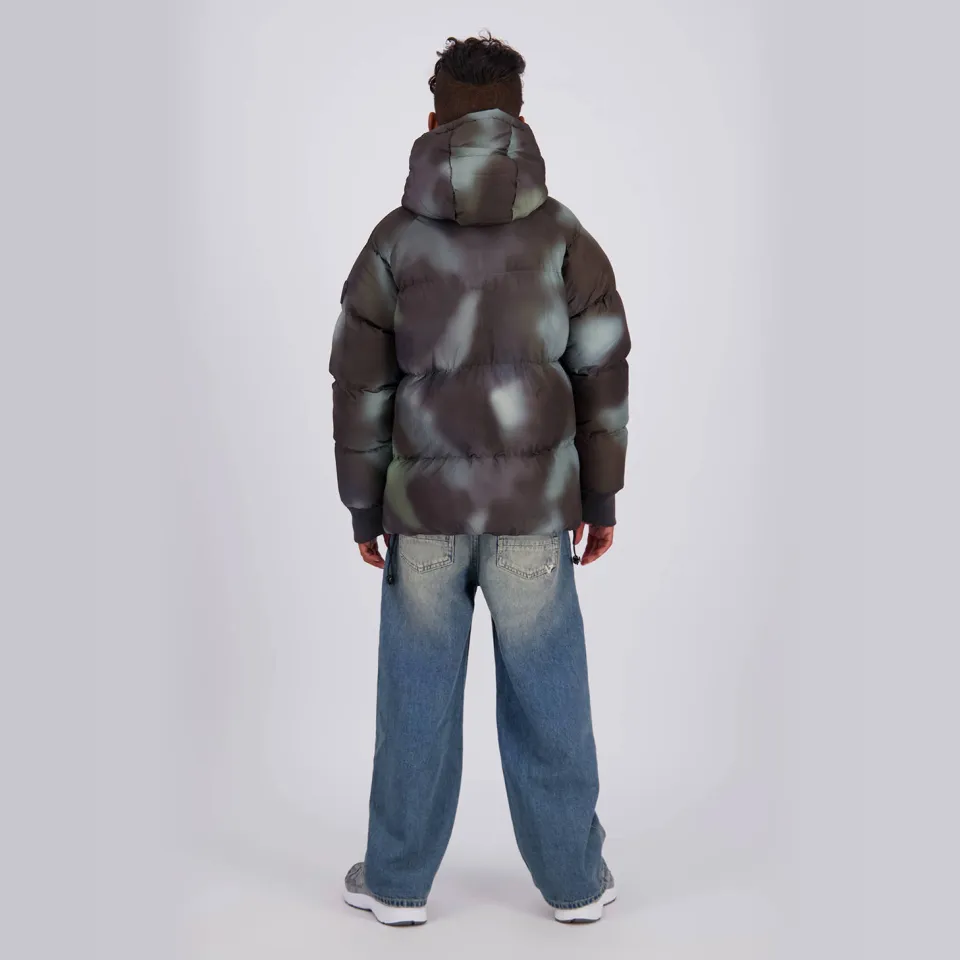 Vingino winterparka met print grijs, foto 6