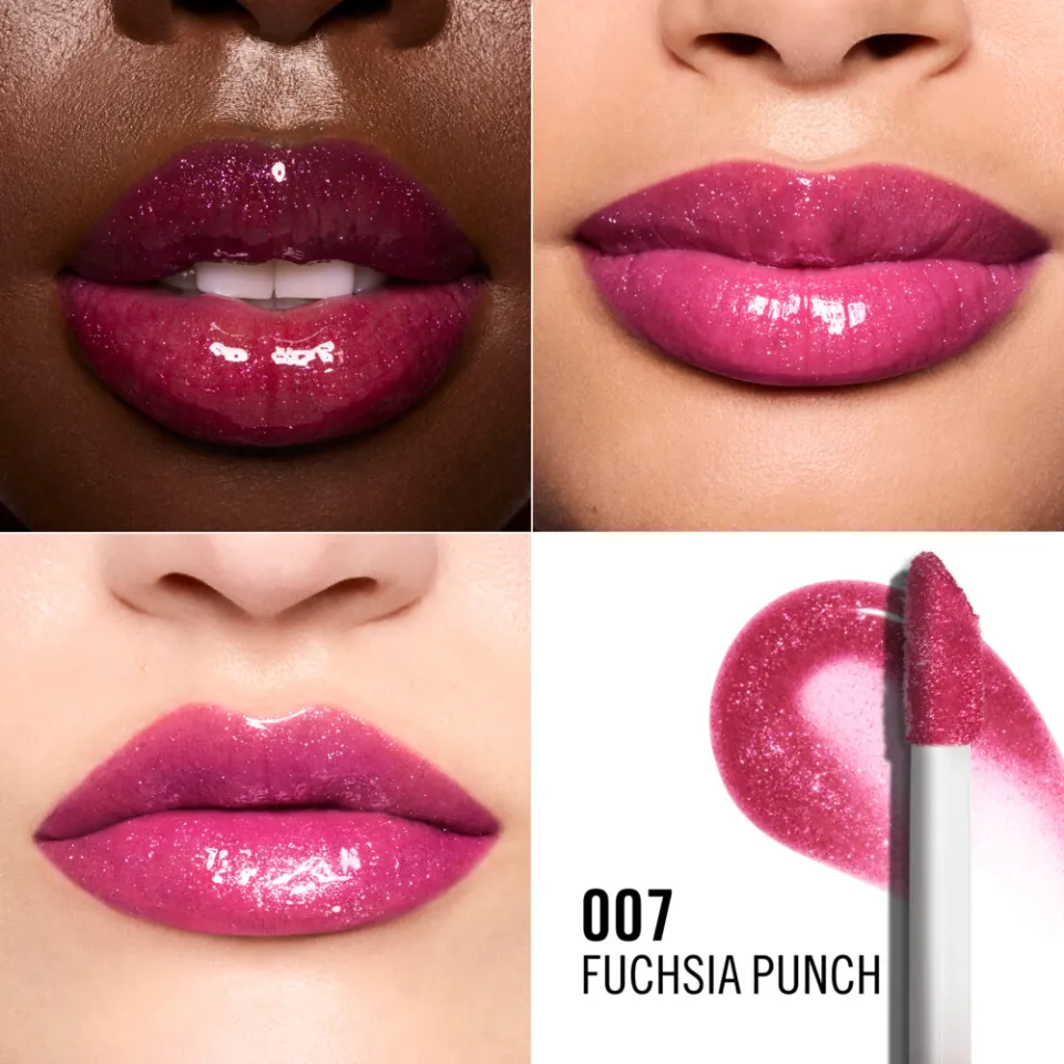 Rimmel London Oh My Gloss! lipolie fuchsia punch, foto 4