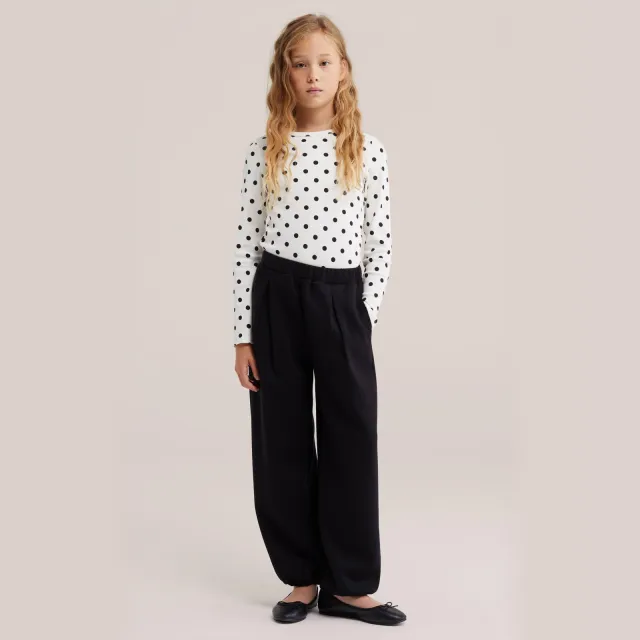 WE Fashion ballon joggingbroek zwart