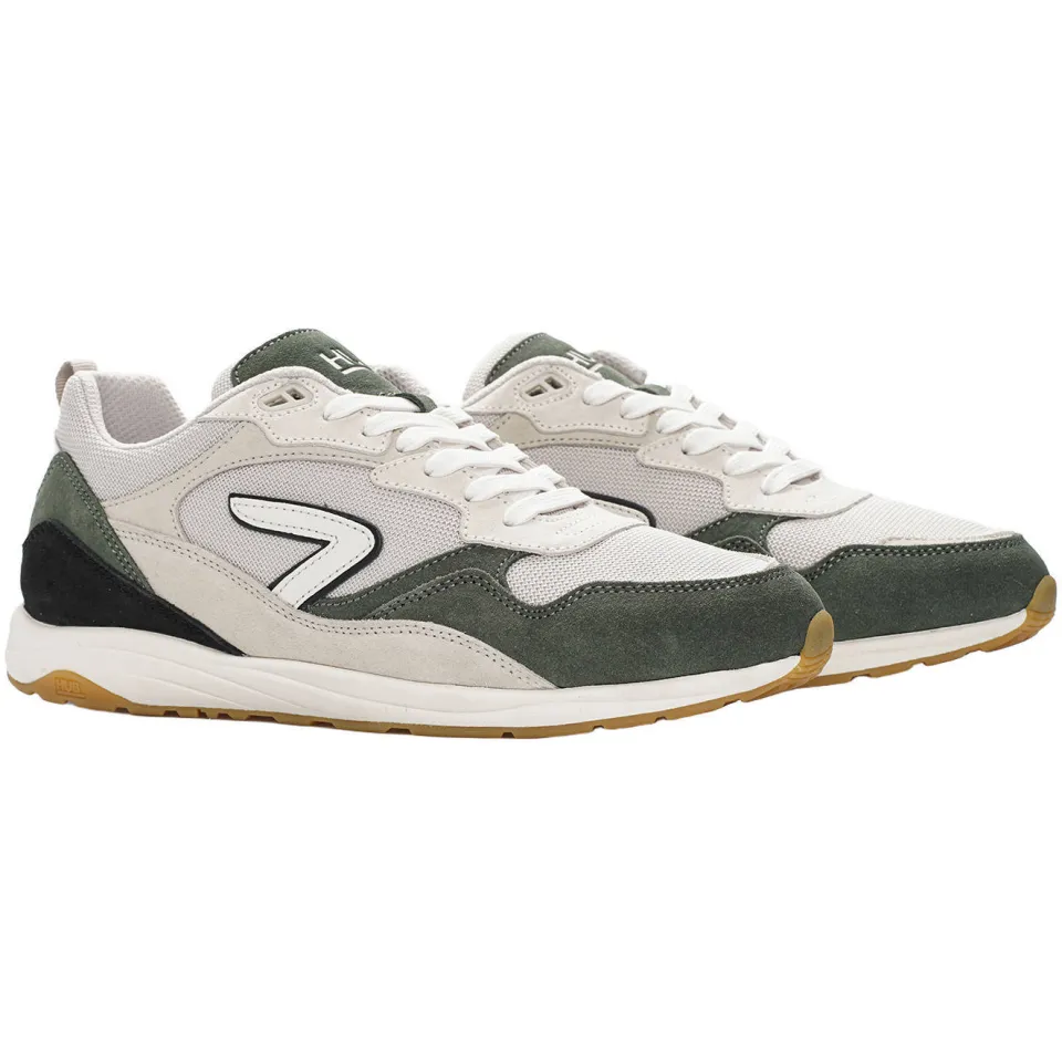 Hub Glide 2.0 mesh sneakers - beige/groen, foto 3