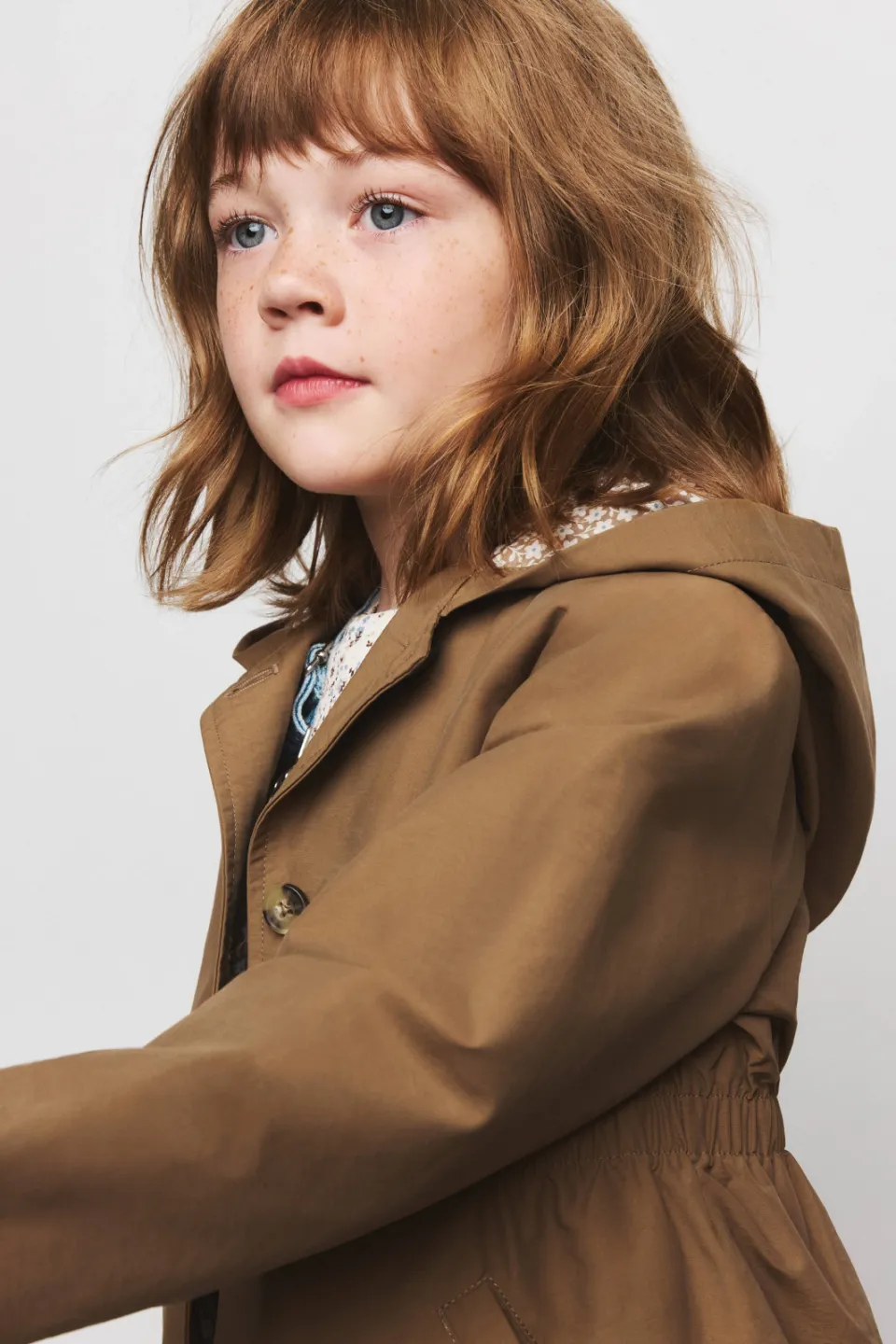 Mango Kids katoenen parka bruin, foto 5