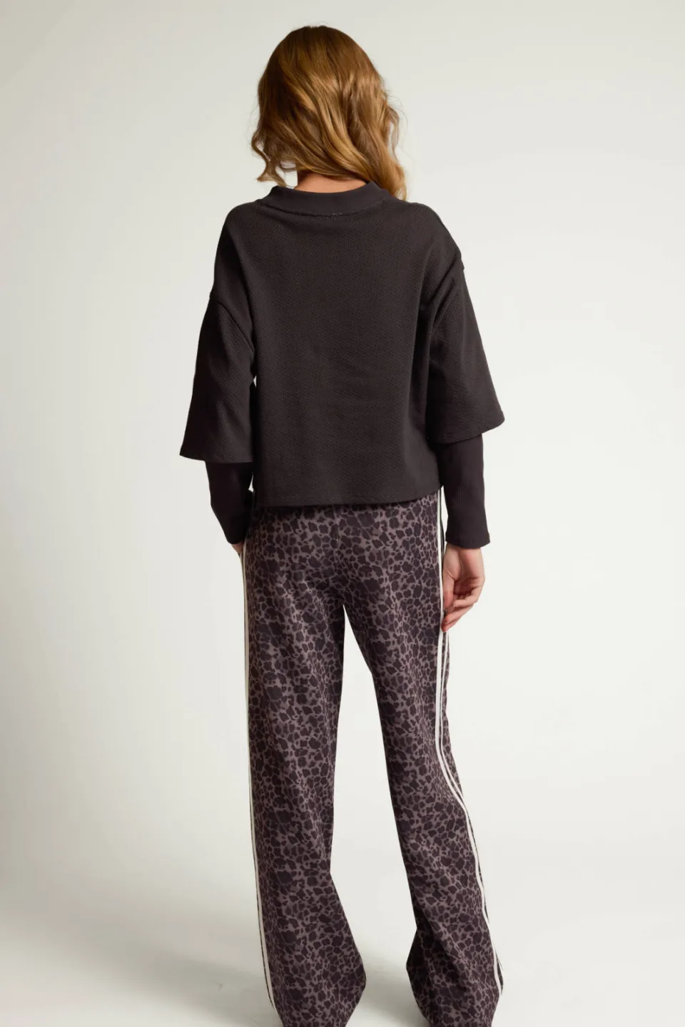 LOOXS 10sixteen longsleeve met tekst antraciet, foto 5