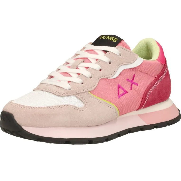 Sun68 Ally Color Explosion lage sneakers roze, foto 3
