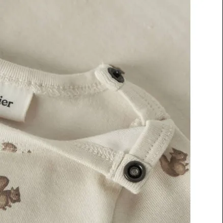 Lil' Atelier NBNLAYO romper met print ecru, foto 3