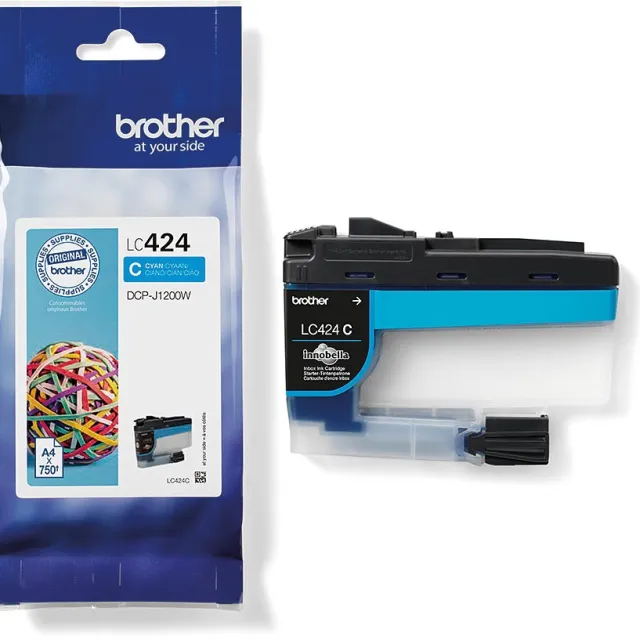 Brother LC-424C inktcartridge cyaan