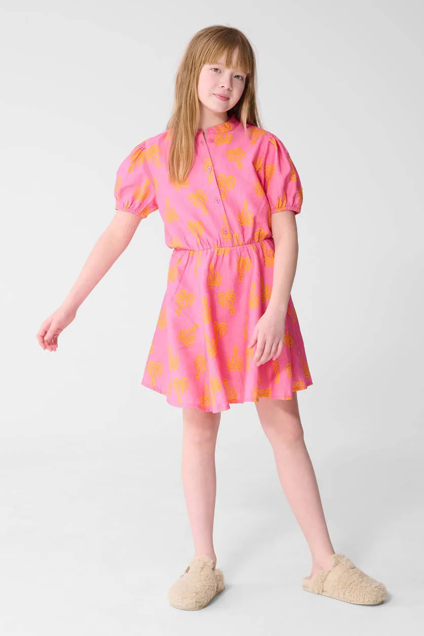 Shoeby Palm Wave blousejurk roze, foto 6