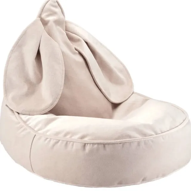 Wigiwama Vergrijsd Beige Konijnenzitzak