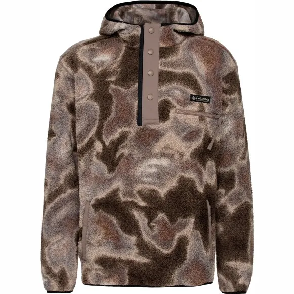 Columbia Helvetia II Printed Hoodie - Fleecetrui, bruin Bruin/beige