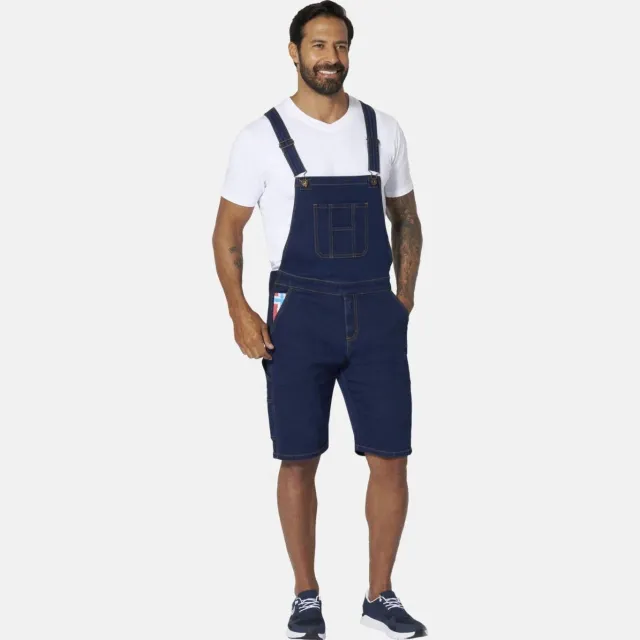 Jan Vanderstorm FOCKO korte tuinbroek donkerblauw