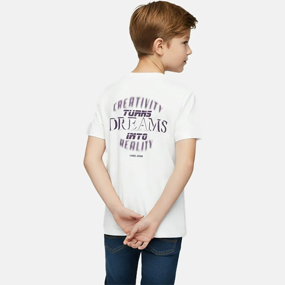 Cars T-shirt met backprint wit, foto 4