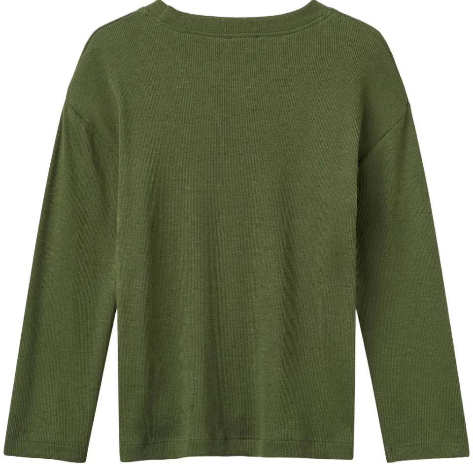 Copenhagen Colors longsleeve donkergroen, foto 2