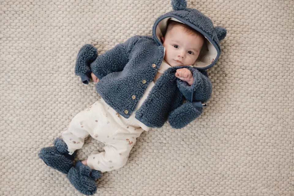 Little Dutch teddy wanten blauw, foto 2