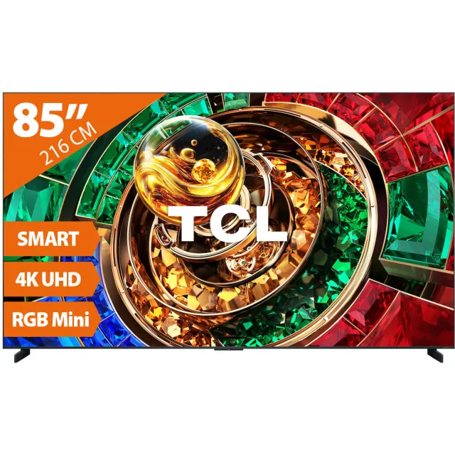 Tcl 85RM9L (2026) - 85 inch - RGB TV Zwart