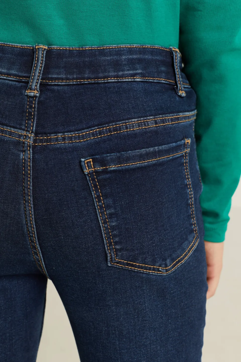 Anytime flared jeans dark blue, foto 6