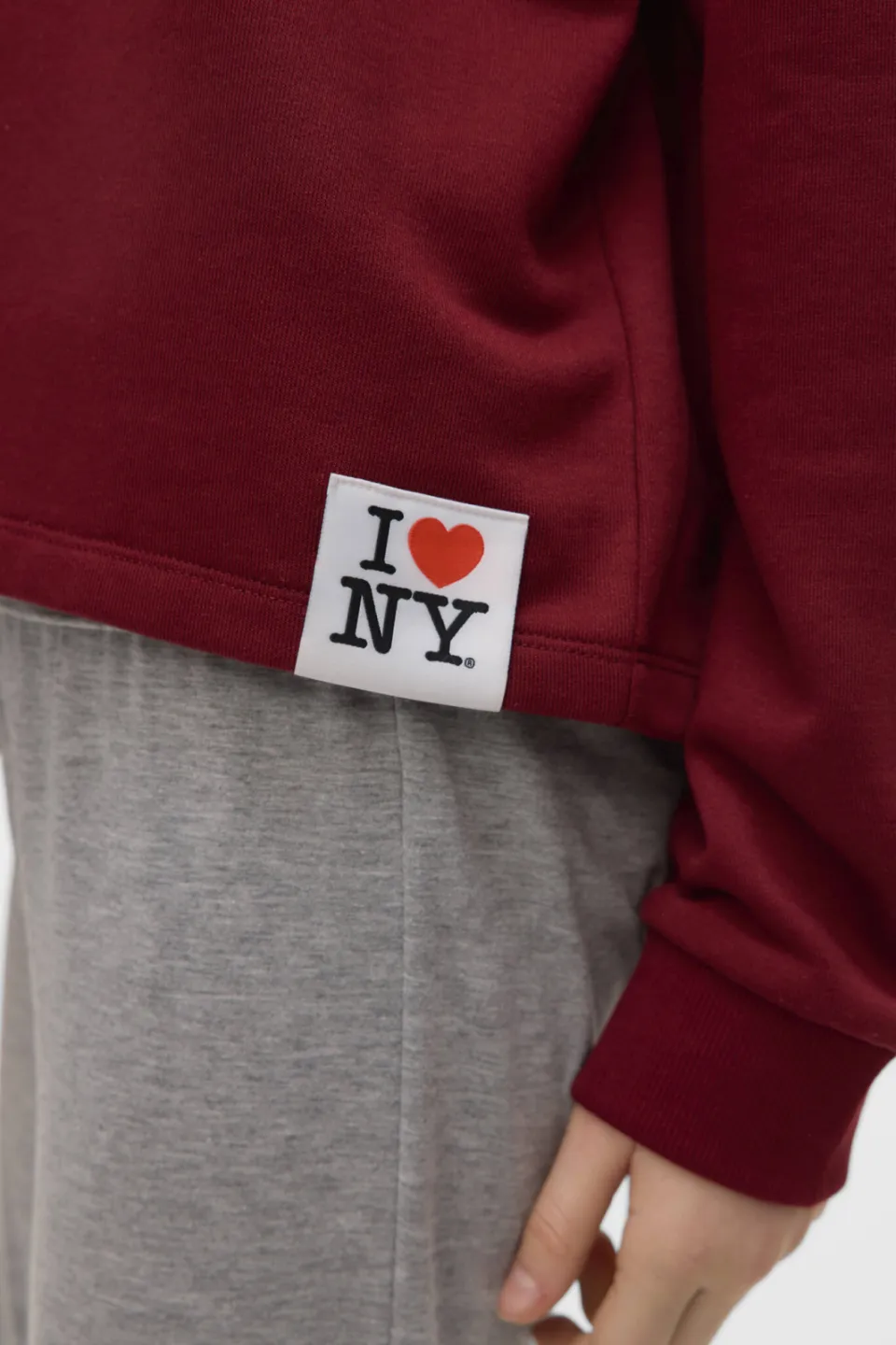 Vero Moda GIRL sweater donkerrood, foto 5