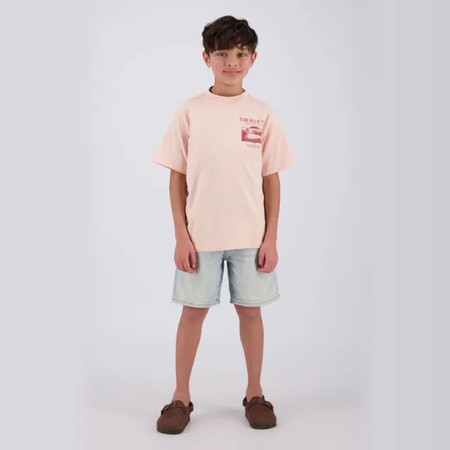 Vingino T-shirt met backprint beige