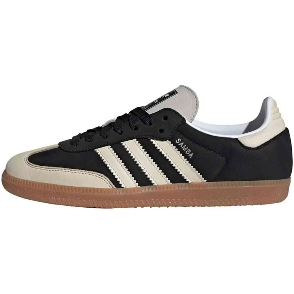 Adidas Originals Samba leren sneakers - zwart/beige, foto 2