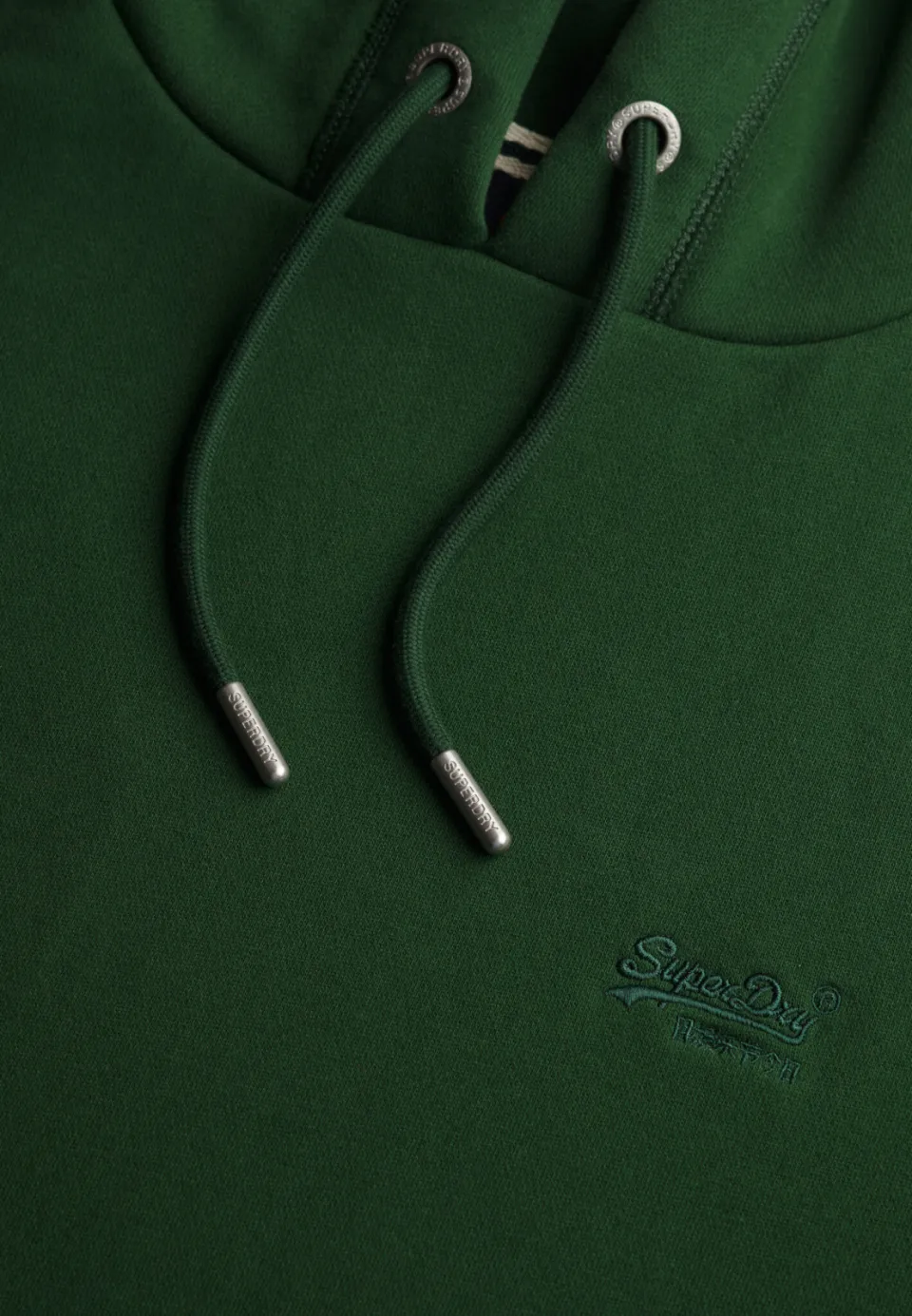 Superdry regular fit hoodie - groen, foto 6