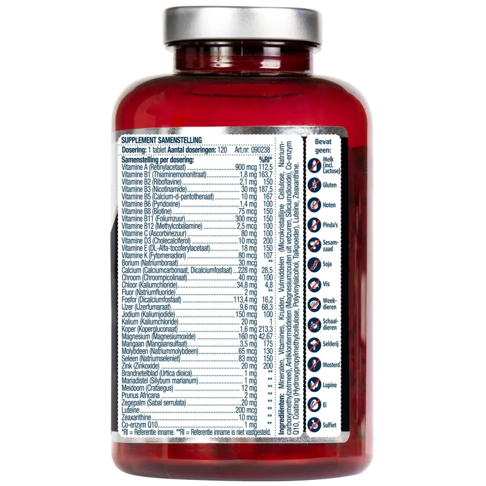 Lucovitaal Multi+ Compleet Man tabletten, foto 2
