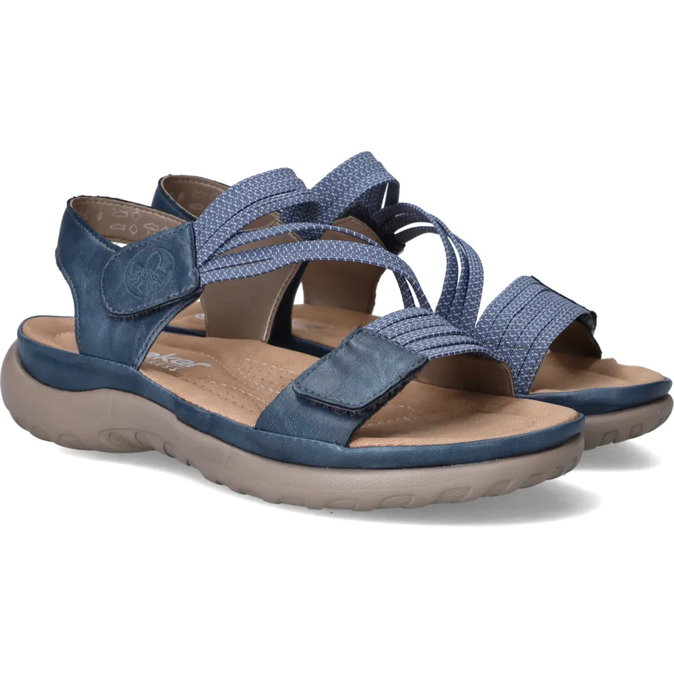 Rieker sandaal blauw, foto 7