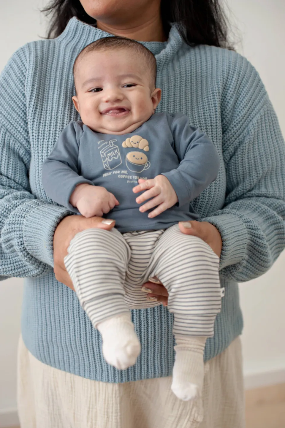 Feetje Breakfast Buddy babybroek blauw ecru, foto 8