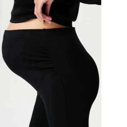 Noppies maternity flared zwangerschapsbroek Umea zwart, foto 4