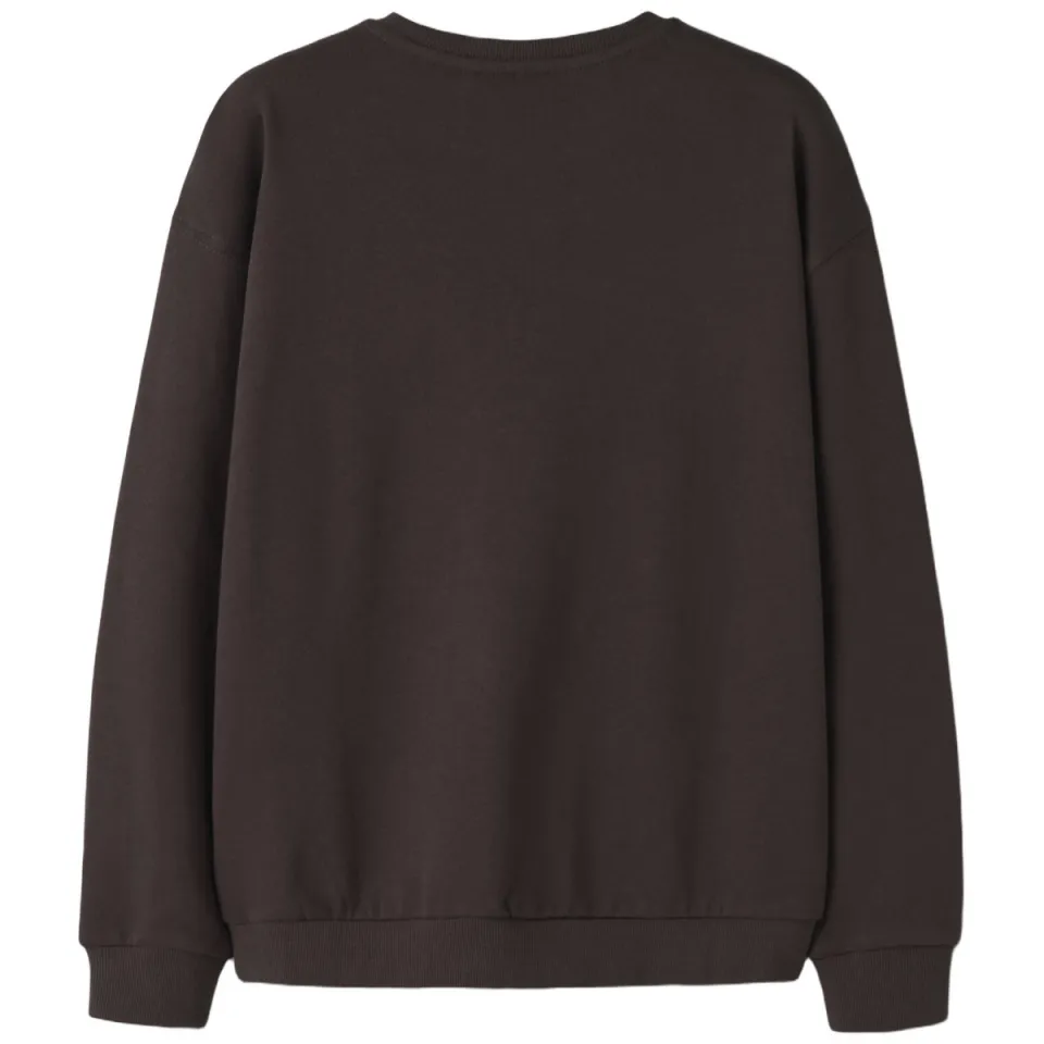 NAME IT KIDS sweater - donkerbruin, foto 2