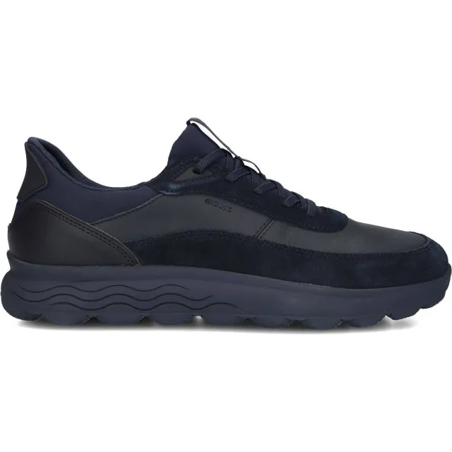 Geox Spherica Plus lage sneakers donkerblauw