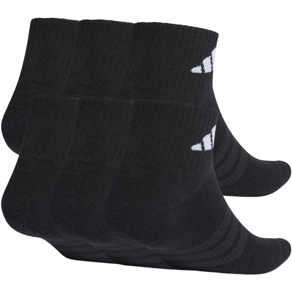Adidas Cushioned Essentials Ankle Socks sportsokken zwart, foto 2
