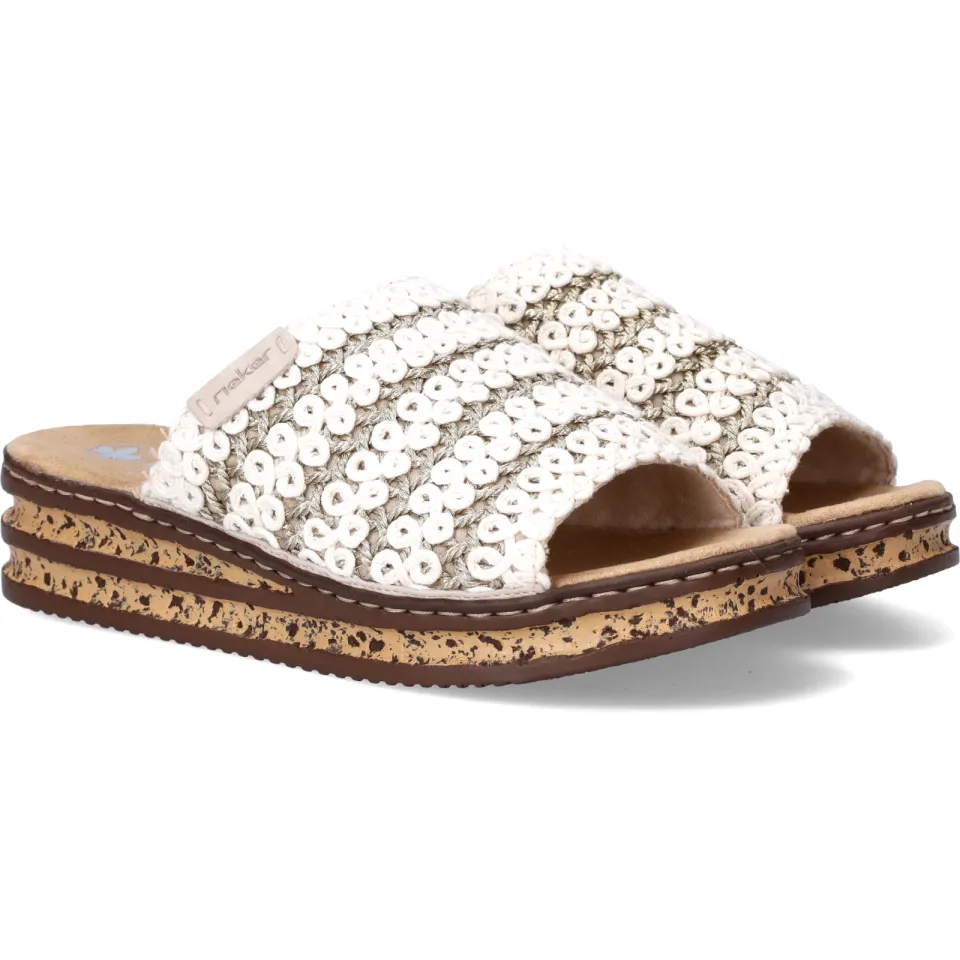 Rieker slipper beige, foto 6