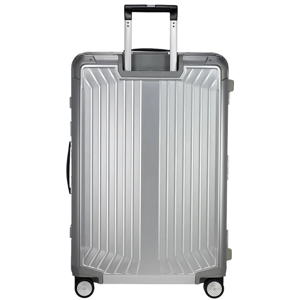 Samsonite Lite-Box Alu spinner 76 cm koffer zilverkleurig, foto 4
