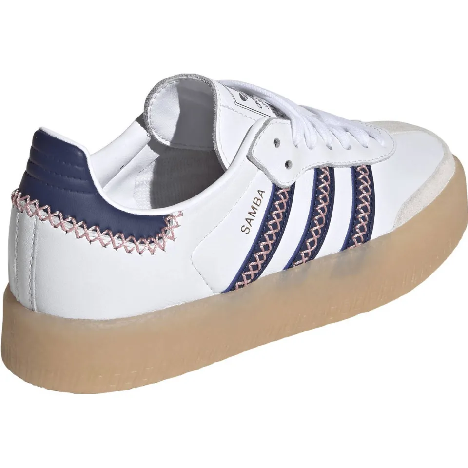 Adidas Originals Sambae sneakers wit/donkerblauw, foto 3