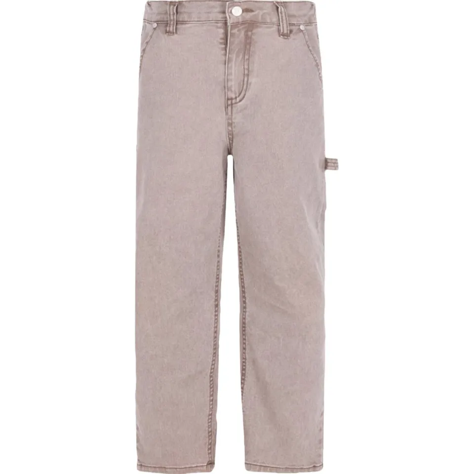 B.Nosy Patty straight leg casual broek grijsbruin, foto 2