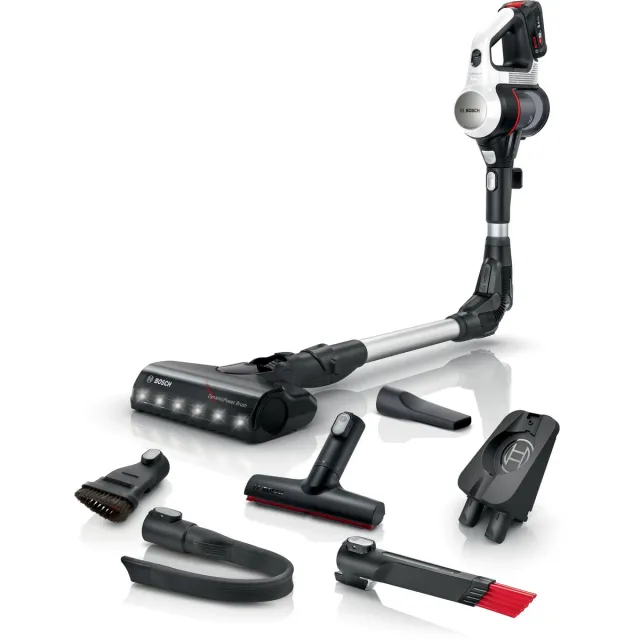 Bosch Unlimited 7 BCS711XXL - draadloze steelstofzuiger - wit