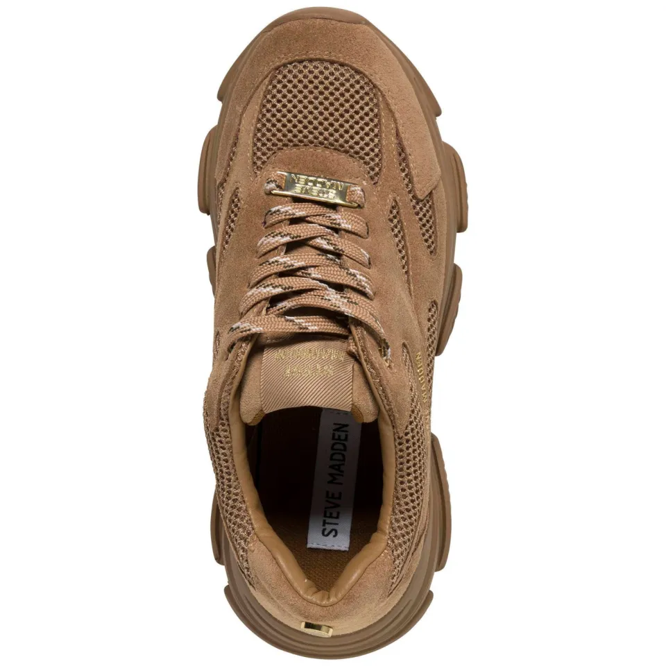 Steve Madden Front Row chunky sneakers - bruin, foto 2