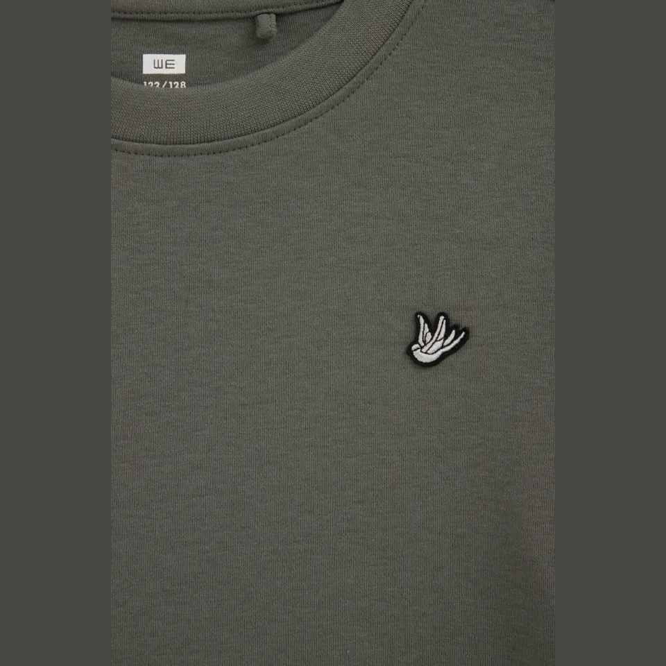 WE Fashion longsleeve - kaki, foto 6