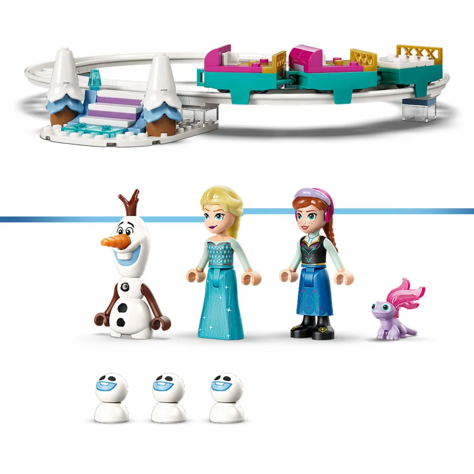 Lego Disney Elsa's IJskasteel en Sneeuwrit Set 43281, foto 5