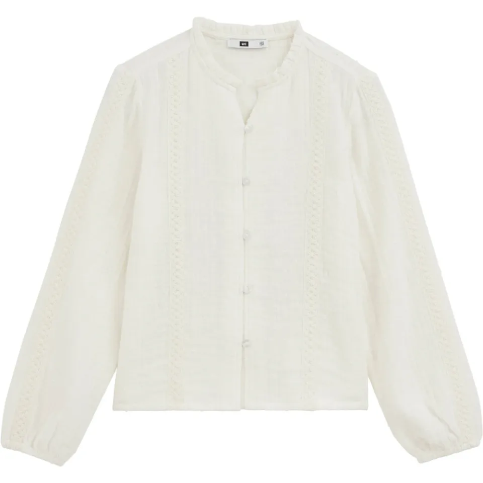 WE Fashion blouse ecru, foto 2