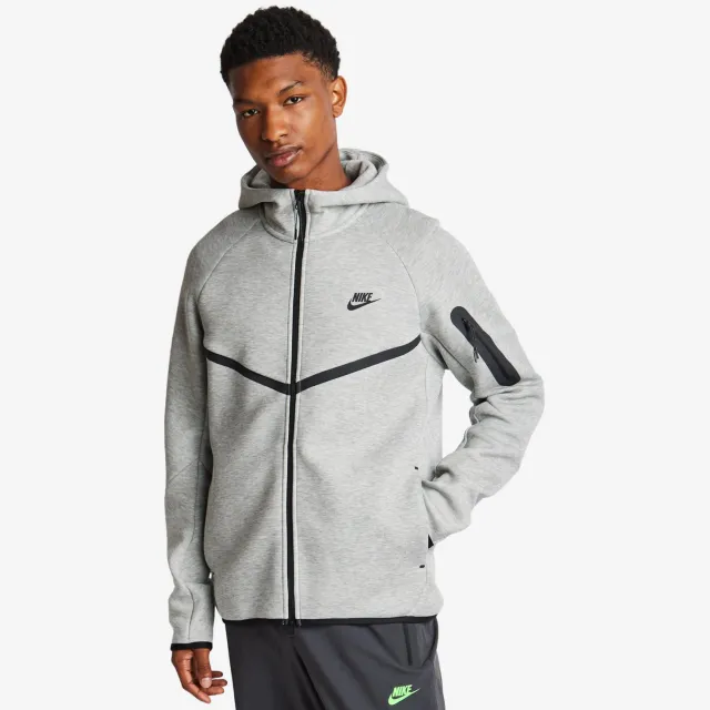 Nike Tech Fleece Hoodies Heren - Grijs Grey